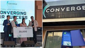 CONVERGE FIBERX PARTNER OF THE YEAR 2024 - 2ND PLACE